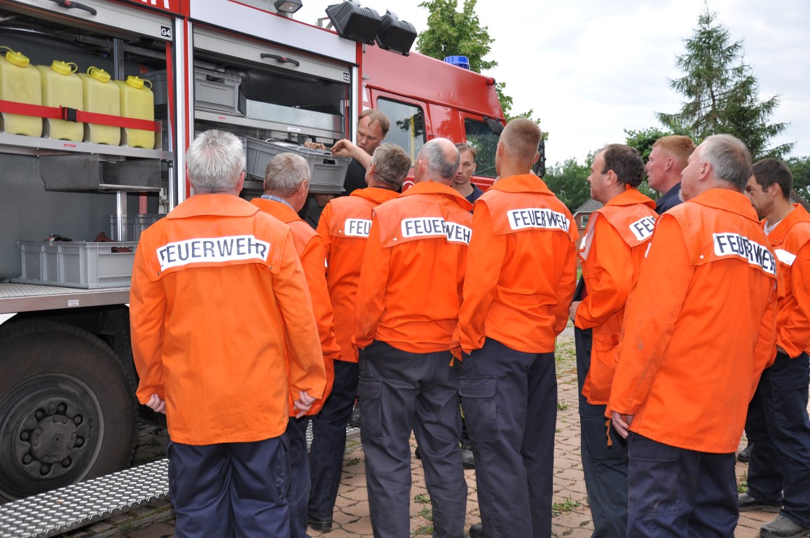 Standortausbildung Wernikower Feuerwehr